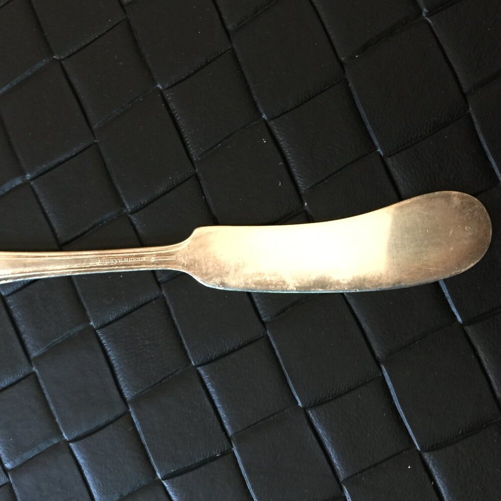 Vintage Reed & Barton Stainless Steel Butter Knife  Palladin Pattern